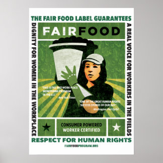 Fair Food Poster - Large