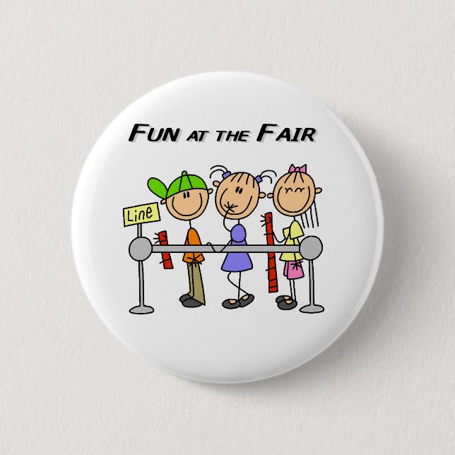 Fair Fun 6 Cm Round Badge (Front)
