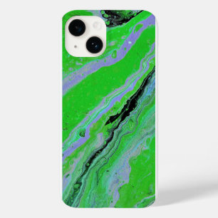 Fair Game 3 Green Striped Abstract Phone Case