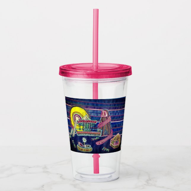 Fair ground acrylic tumbler (Front)