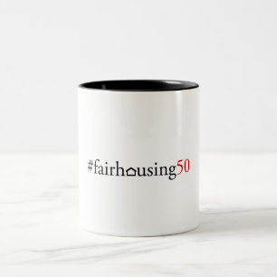 Fair Housing 50 (hashtag) - Mug
