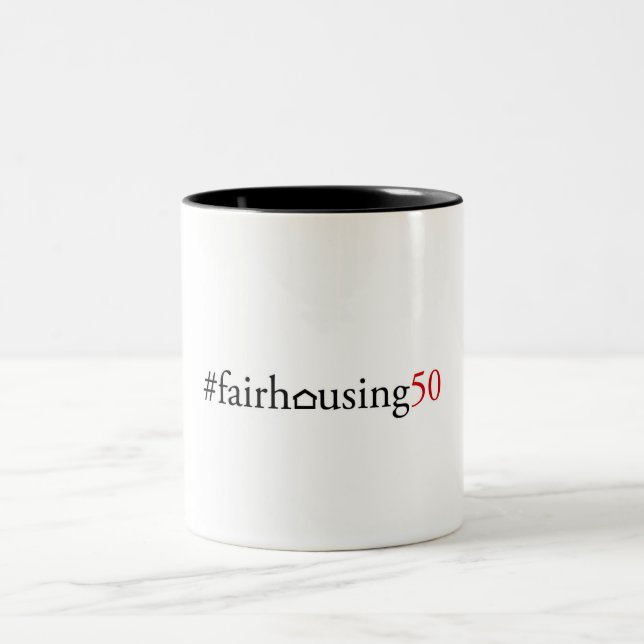 Fair Housing 50 (hashtag) - Mug (Center)