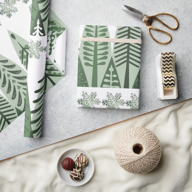 Fair isle Christmas 7 Wrapping Paper (Crafts)