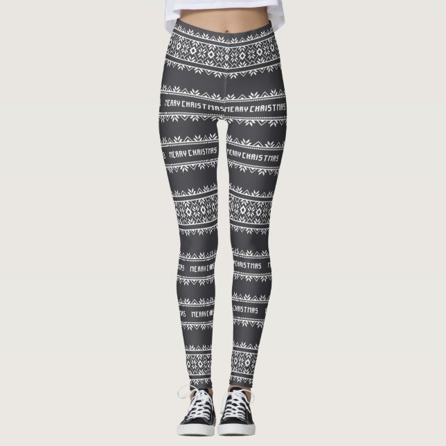 Fair Isle Leggings (Front)