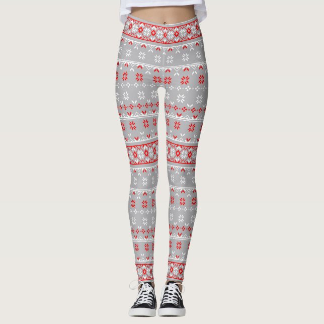 Fair Isle Leggings (Front)
