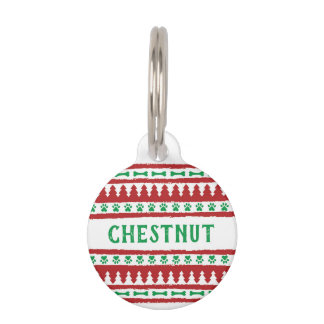 FAIR ISLE PET TAG