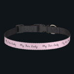 Fair Lady Bridal Luncheon Pet Dog Collar<br><div class="desc">Your furry friend is going to feel fabulous wearing this Fair Lady dog collar. Just another way to have fun at your party.  Look for other fun ideas all part of the My Fair Lady collection.</div>