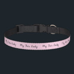Fair Lady Bridal Luncheon Pet Dog Collar<br><div class="desc">Your furry friend is going to feel fabulous wearing this Fair Lady dog collar. Just another way to have fun at your party.  Look for other fun ideas all part of the My Fair Lady collection.</div>