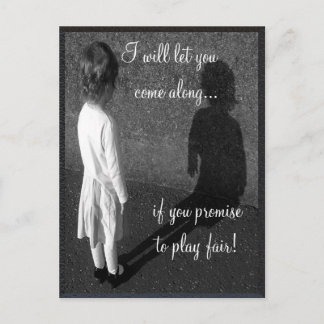 Fair Play Customisable Postcard