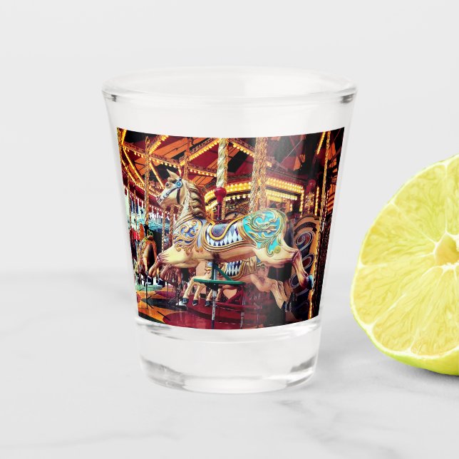 Fair ride  shot glass (Front)