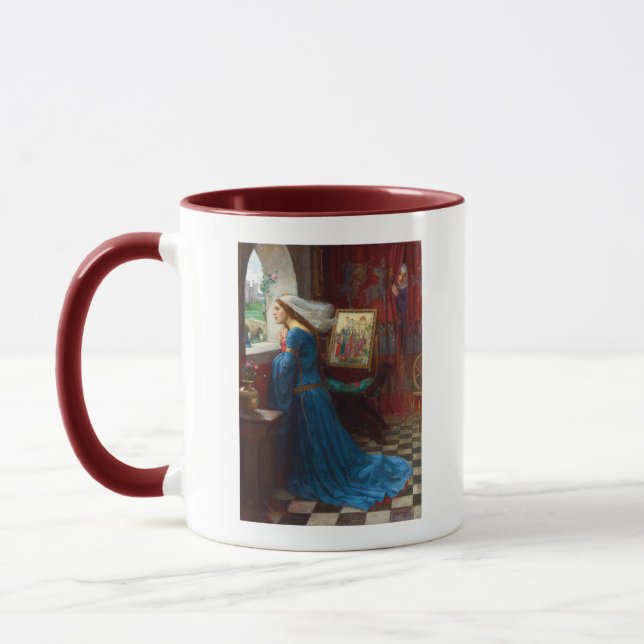 Fair Rosamund c. 1916 by John William Waterhouse Mug (Left)
