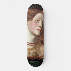 Fair Rosamund (Elegant & Beautiful Redhead Woman) Skateboard