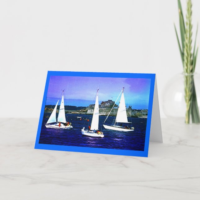 FAIR SAILING HOLIDAY CARD (Front)