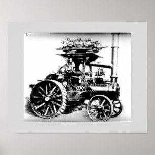 Fair Traction Engine Poster