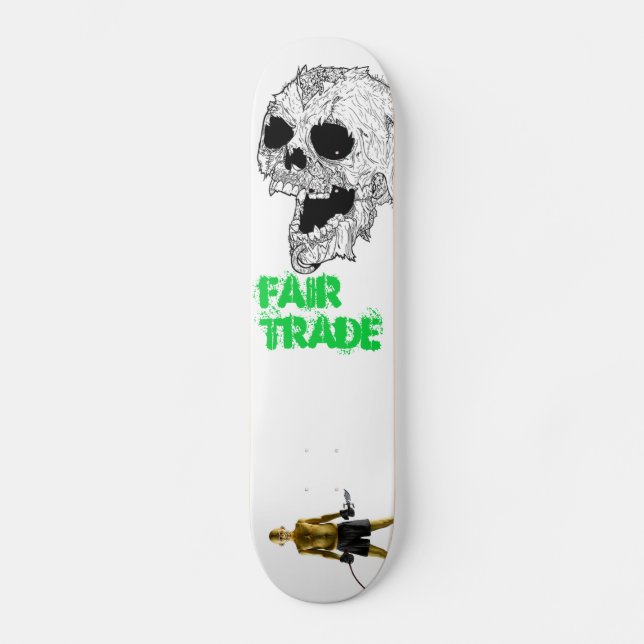 Fair Trade Skateboard Deck (Front)