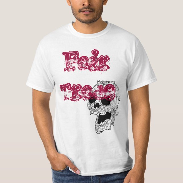 Fair Trade Skull/Pistols T-Shirt (Front)