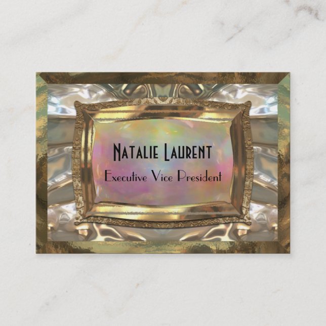 Fair Vanity Ella Professional 3.5" x 2.5" Business Card (Front)