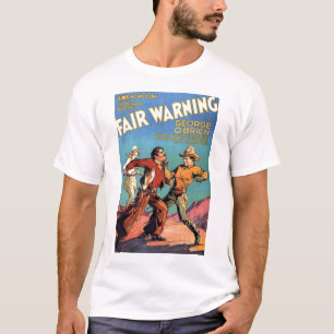 'Fair Warning' 1931 vintage movie poster T-shirt