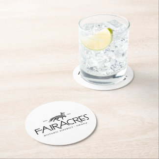 Fairacres Round Paper Coaster