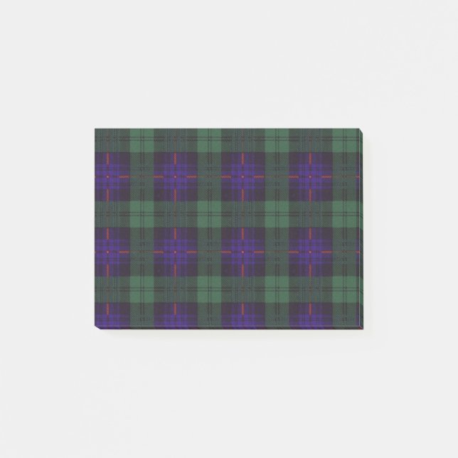 Fairbairn clan Plaid Scottish kilt tartan Post-it Notes (Front)