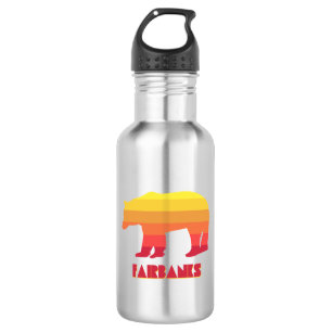 Fairbanks Alaska Rainbow Bear 532 Ml Water Bottle