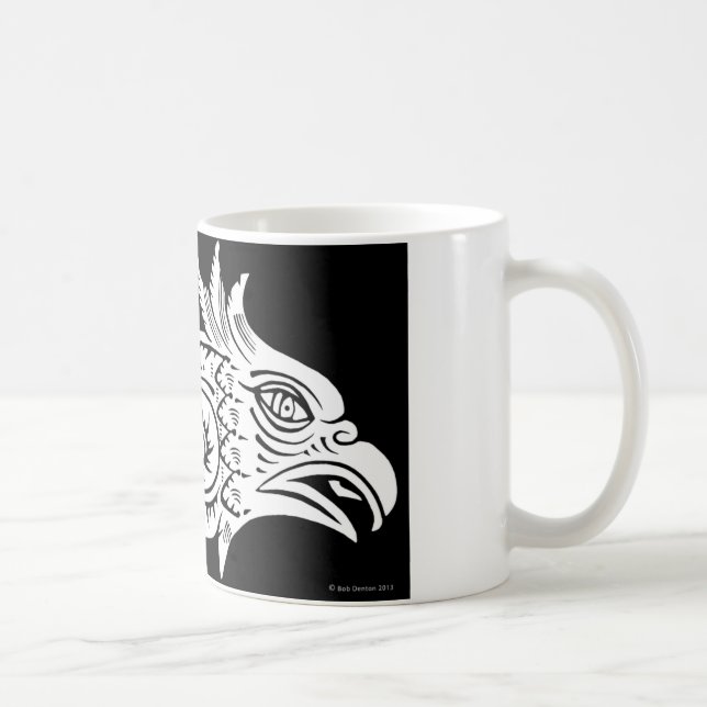 Fairbanks-Vega Headstock Gryphon Coffee Mug (Right)