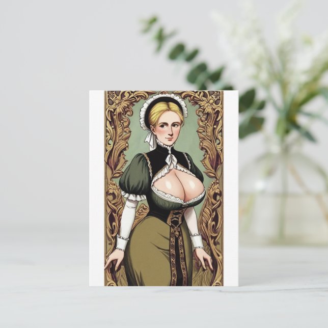 Faire Maiden 1 Postcard (Standing Front)