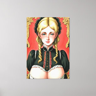 Faire Maiden 7 Canvas Print