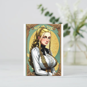 Faire Maiden 8 Postcard