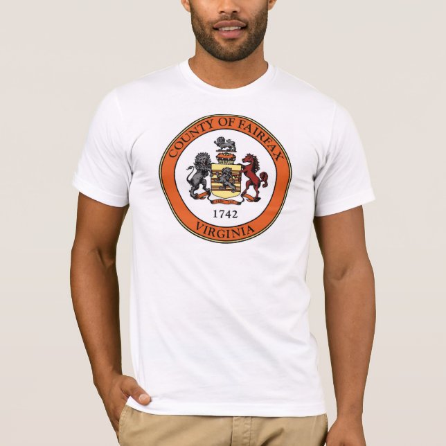 Fairfax County, Virginia T-Shirt (Front)