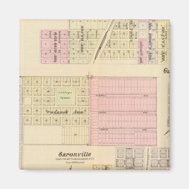 Fairfield, Nebraska Magnet (Front)