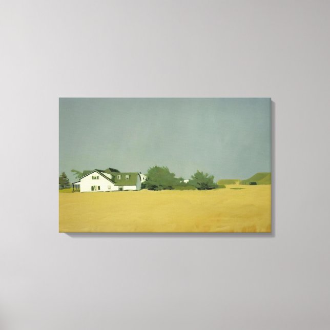 Fairfield Porter - WHEAT 1960 Canvas Print (Front)