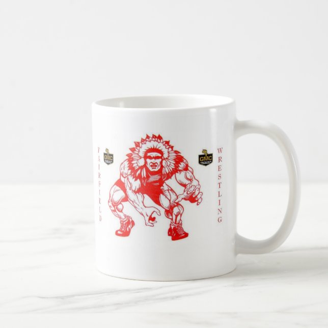 FAIRFIELD WRESTLING MUG - Customised (Right)