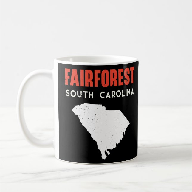 Fairforest South Carolina USA State America Travel Coffee Mug (Left)