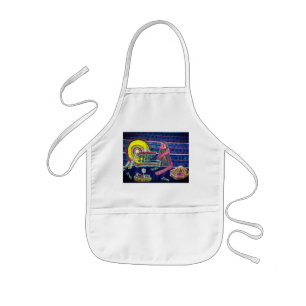 Fairground kids apron