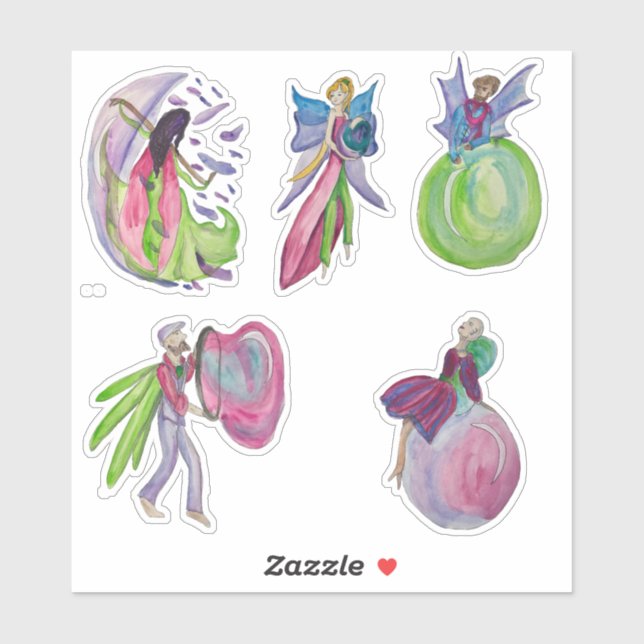  Fairies and bubbles (Sheet)