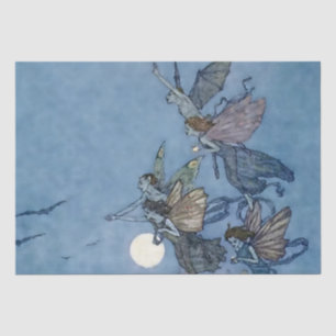 “Fairies and Elves” by Edmund Dulac from “The Temp Tissue Paper