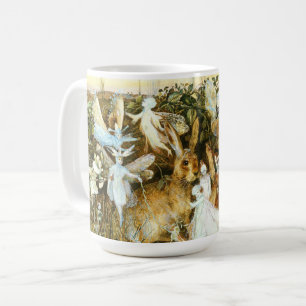 Fairies and Rabbit Coffee Mug