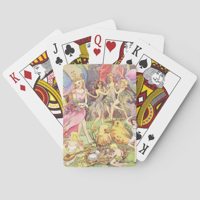 Fairies and Sprites Playing Cards (Back)