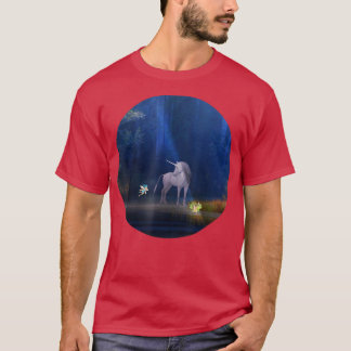 Fairies and Unicorns in the Forest T-Shirt