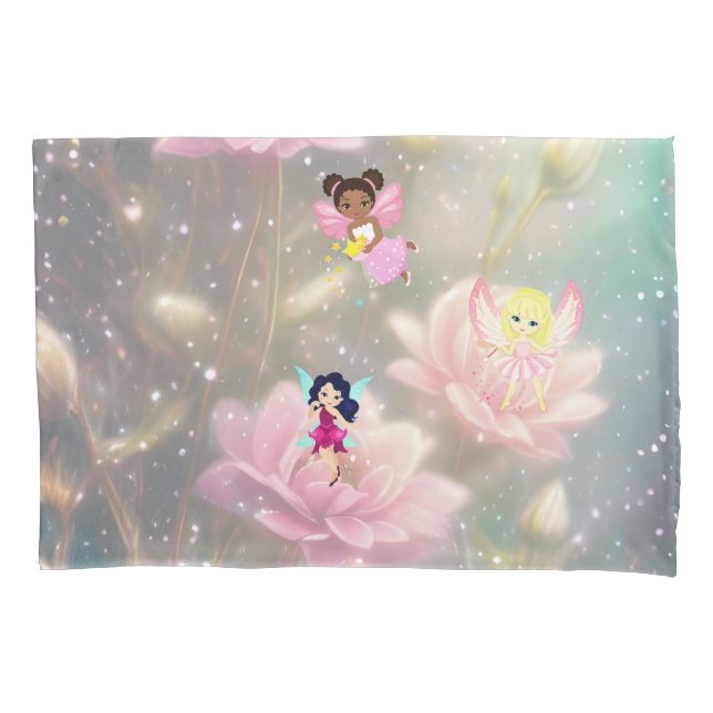 Fairies baby pillowcase (Front)