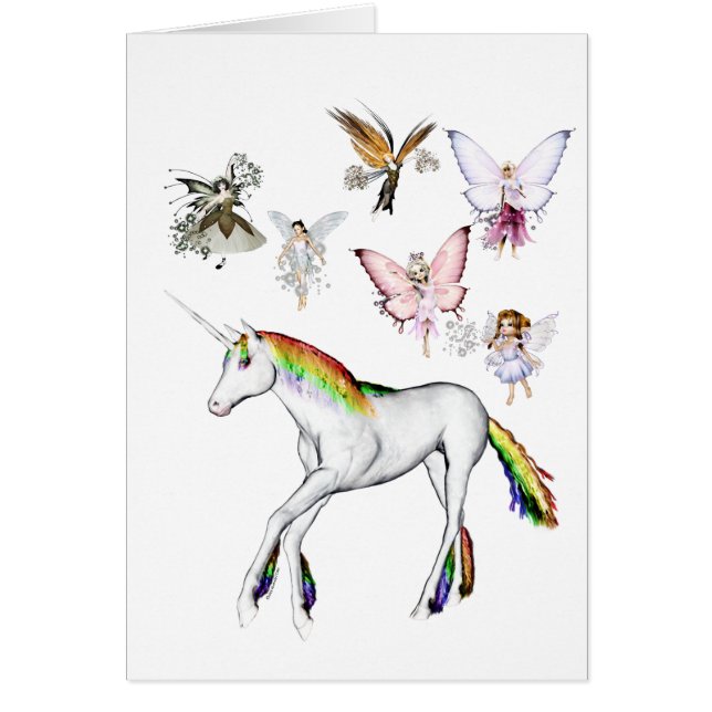 Fairies Colour the Unicorn (Front)