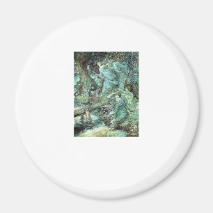 Fairies Fairycore Fashion Aesthetic Goblincore Cot Magnet