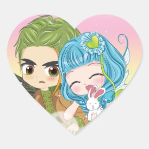 Fairies Family Sticker Love - Lovely x Abhor