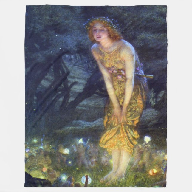 Fairies Fleece Blanket (Front)