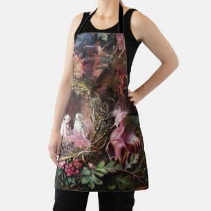 Fairies in a Birds Nest, John Anster Fitzgerald Apron