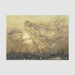 “Fairies in Kensington Gardens” by Arthur Rackham Tissue Paper