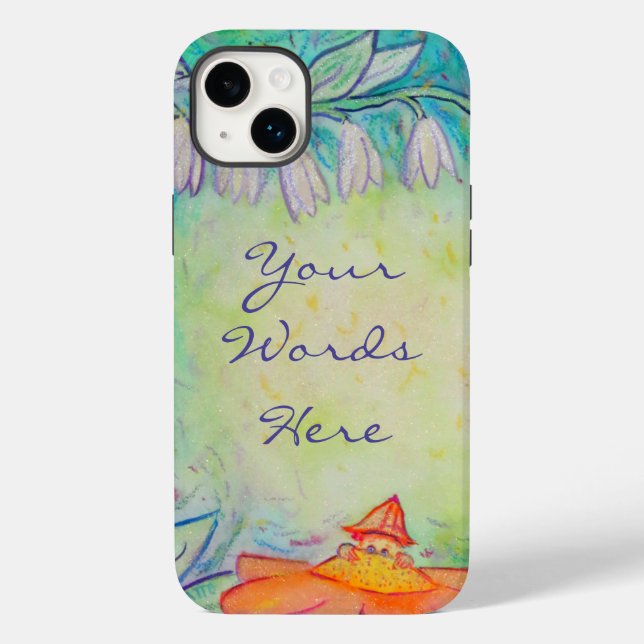 Fairies in the Garden  iPhone Case (Back)