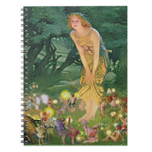 Fairies in the Moonlight Notebook