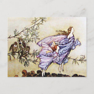 Fairies in the Trees Postcard